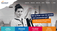 Desktop Screenshot of leeuwenborgh.nl
